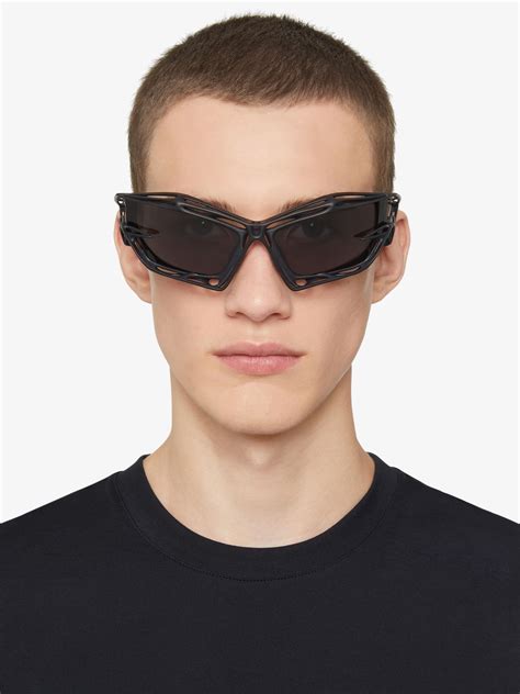 givenchy giv cut shield sunglasses|Givenchy Men's Giv Cut Cage Nylon Shield Sunglasses.